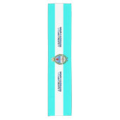 Argentinische Flagge Kurzer Tischläufer (Vorderseite)