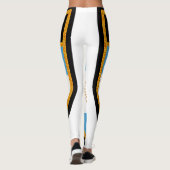 Argentinische Flagge Leggings (Rückseite)