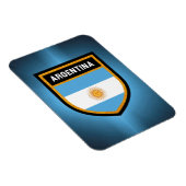 Argentinische Flagge Magnet (Rechte Seite)