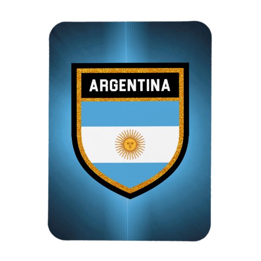 Argentinische Flagge Magnet (Vertikal)