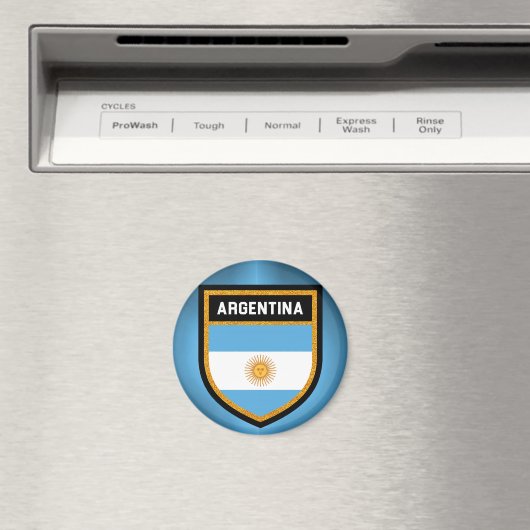 Argentinische Flagge Magnet (In Situ (Geschirrspüler))