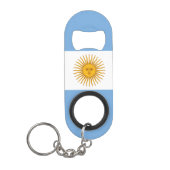 Argentinische Flagge Mini Flaschenöffner (Vorderseite)