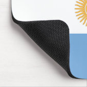 Argentinische Flagge Mousepad (Ecke)