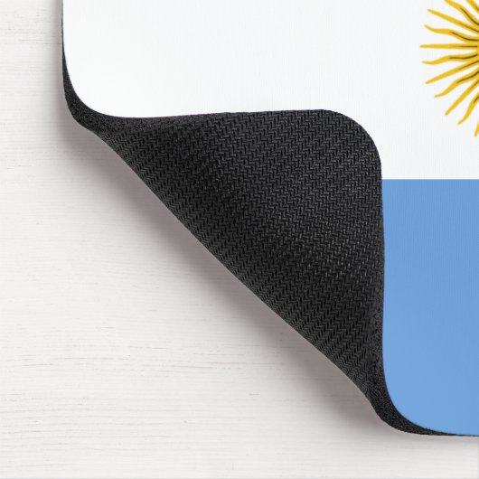 Argentinische Flagge Mousepad (Ecke)