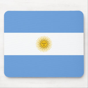 Argentinische Flagge Mousepad