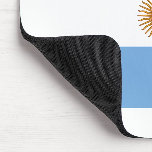 Argentinische Flagge Mousepad (Ecke)