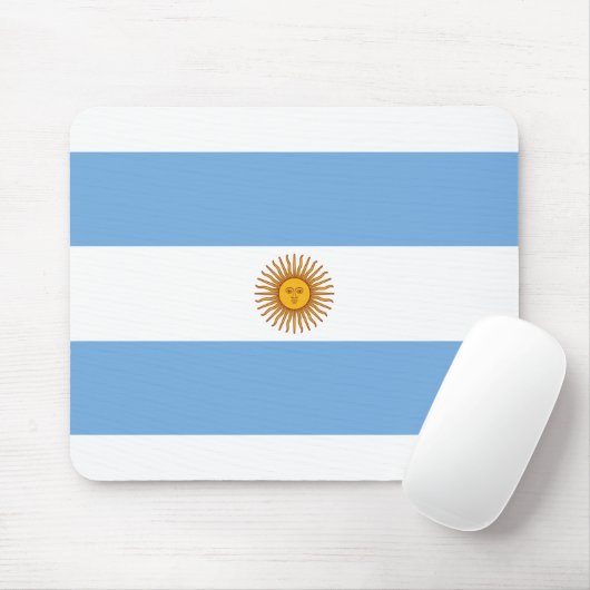 Argentinische Flagge Mousepad (Mit Mouse)