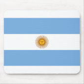 Argentinische Flagge Mousepad (Vorne)