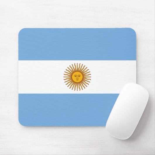 argentinische Flagge Mousepad (Mit Mouse)