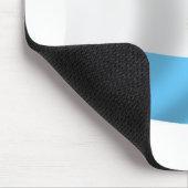 Argentinische Flagge Mousepad (Ecke)