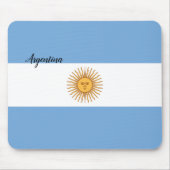 Argentinische Flagge Mousepad (Vorne)
