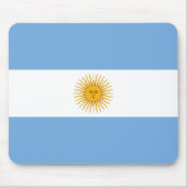 Argentinische Flagge Mousepad (Vorne)