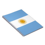 Argentinische Flagge Notizblock (Rechte Seite)