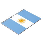 Argentinische Flagge Notizblock (Linke Seite)