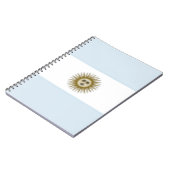 Argentinische Flagge Notizblock (Linke Seite)