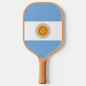 Argentinische Flagge Pickleball Schläger (Rückseite)
