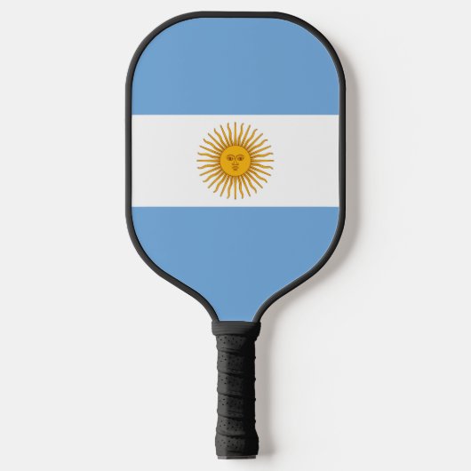 Argentinische Flagge Pickleball Schläger (Vorderseite)
