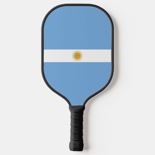 Argentinische Flagge Pickleball Schläger (Rückseite)