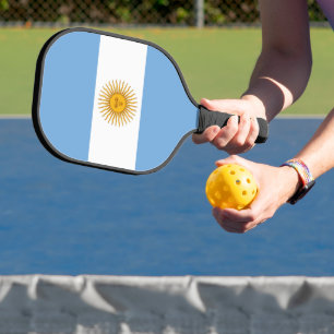 Argentinische Flagge Pickleball Schläger