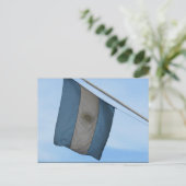 argentinische Flagge Postkarte (Stehend Vorderseite)