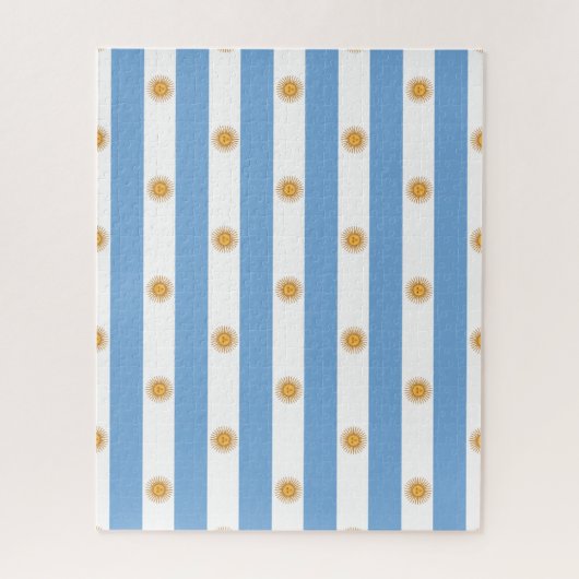 argentinische Flagge Puzzle (Vertikal)
