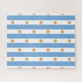 argentinische Flagge Puzzle (Horizontal)