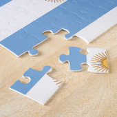 argentinische Flagge Puzzle (Seite)