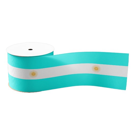argentinische Flagge Ripsband (Spule)
