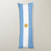 Argentinische Flagge Seitenschläferkissen (Rückseite (Vertikal))
