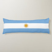 Argentinische Flagge Seitenschläferkissen (Vorderseite)