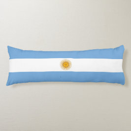 Argentinische Flagge Seitenschläferkissen