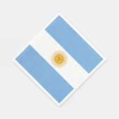 Argentinische Flagge Serviette (Ecke)