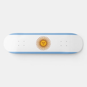 argentinische Flagge Skateboard