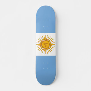 Argentinische Flagge Skateboard