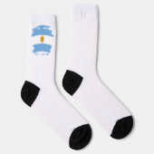 Argentinische Flagge Socken (Rechts)