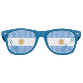 Argentinische Flagge Sonnenbrille (Vorderseite)