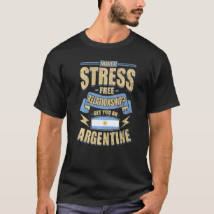 Argentinische Flagge Stolze argentinische Männer u T-Shirt