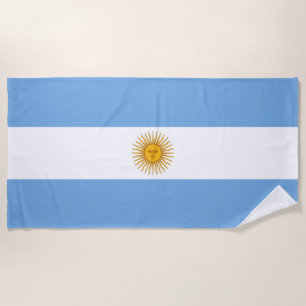 Argentinische Flagge Strandtuch