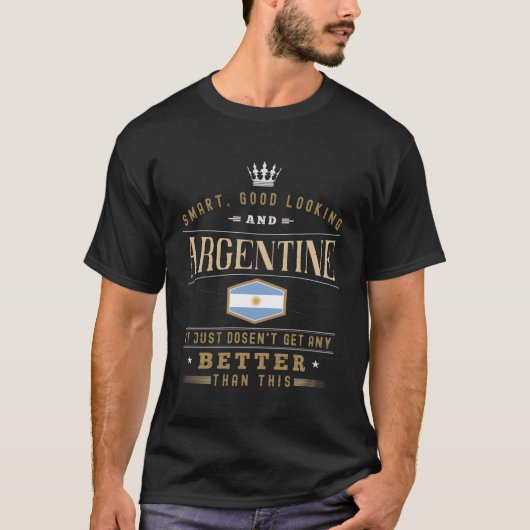 Argentinische Flagge T-Shirt (Vorderseite)