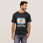 Argentinische Flagge T-Shirt (Vorne ganz)