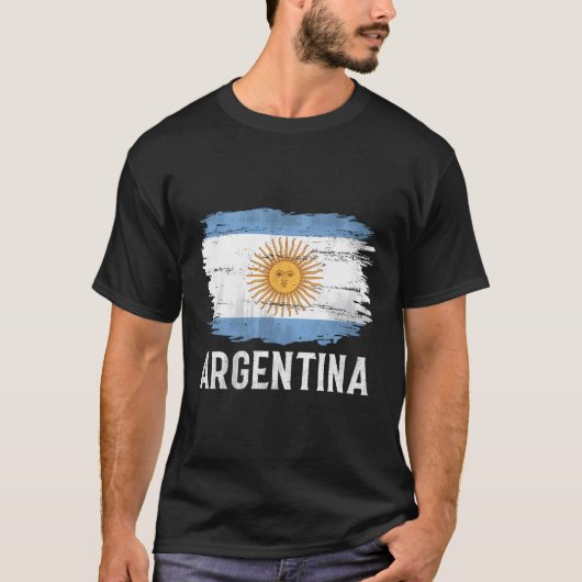 Argentinische Flagge T-Shirt (Vorderseite)