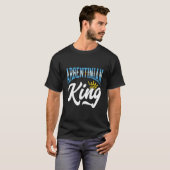 Argentinische Flagge T-Shirt (Vorne ganz)