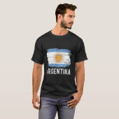 Argentinische Flagge T-Shirt (Vorne ganz)