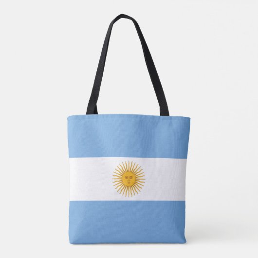 Argentinische Flagge Tasche (Rückseite)