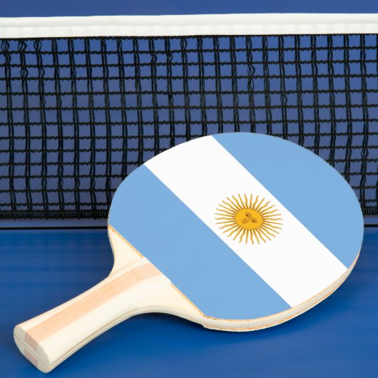 Argentinische Flagge Tischtennis Schläger (InSitu)