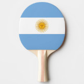 Argentinische Flagge Tischtennis Schläger (Vorderseite)