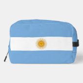 Argentinische Flagge Waschbeutel (Rückseite)