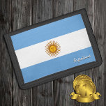 Argentinische Flaggenmode, argentinische Patrioten Tri-fold Geldbeutel<br><div class="desc">WALLETS: Argentinien & Argentinien Flag Mode - Liebe mein Land,  Reisegeschenke,  Opa Geburtstag,  Nationalpatrioten / Sportfans</div>