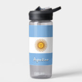 Argentinische Flasche, patriotische argentinische  Trinkflasche (Links)