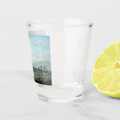 argentinische Flottenschiffe 1874 Schnapsglas (Rechts)